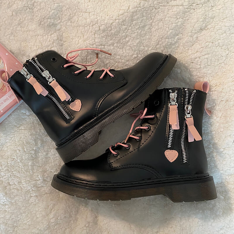 Love Zipper Boots SE21892