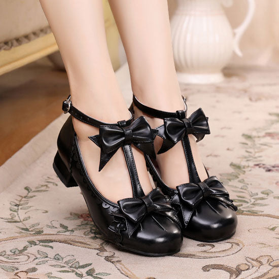 Bow Lolita Shoes SE22265