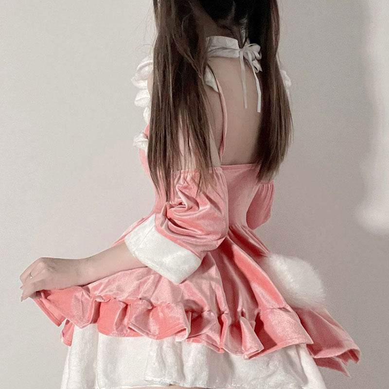 Velvet Bow Dress SE22559