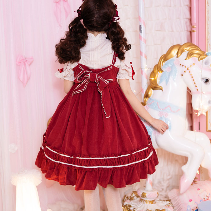 Jk Lolita Bow Shirt Dress SE20171