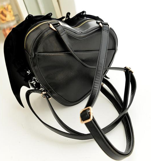 Black Devil Bat Wings Backpack SE1917