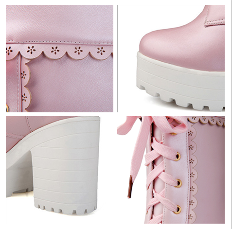 Kawaii Heels Boots SE10574