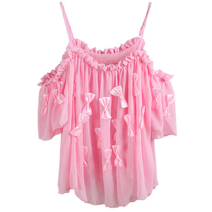 Pastel Bow Sling Dress SE21712