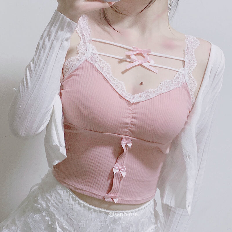 Pastel Bow Top SE21577