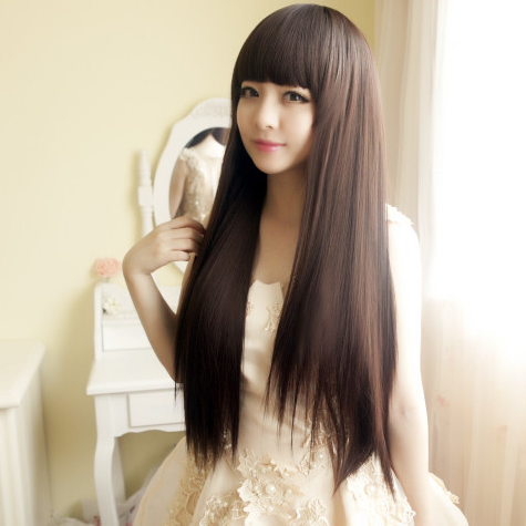 Black Straight Hair Wig SE483