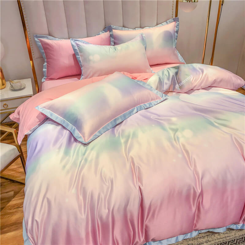 Rainbow Bed Sheet 4 Pieces SE21629