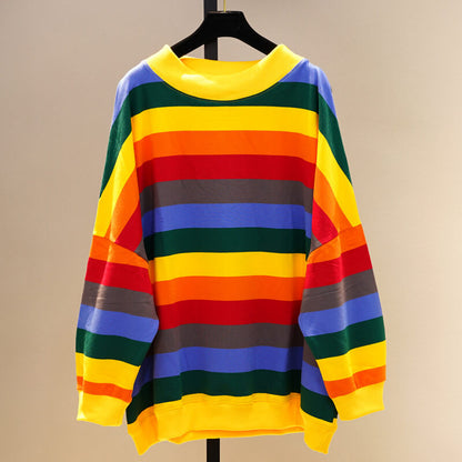 Rainbow Striped Sweatshirt SE20534