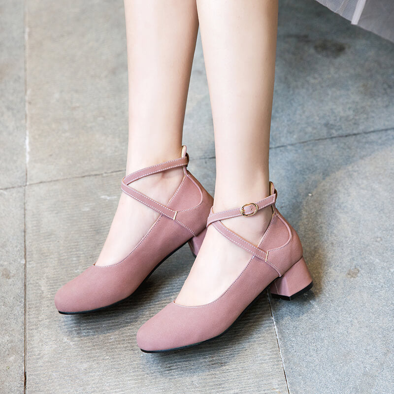 Retro Nubuck Suede Shoes SE21405