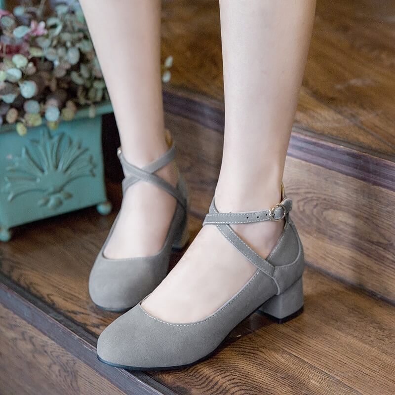 Retro Nubuck Suede Shoes SE21405