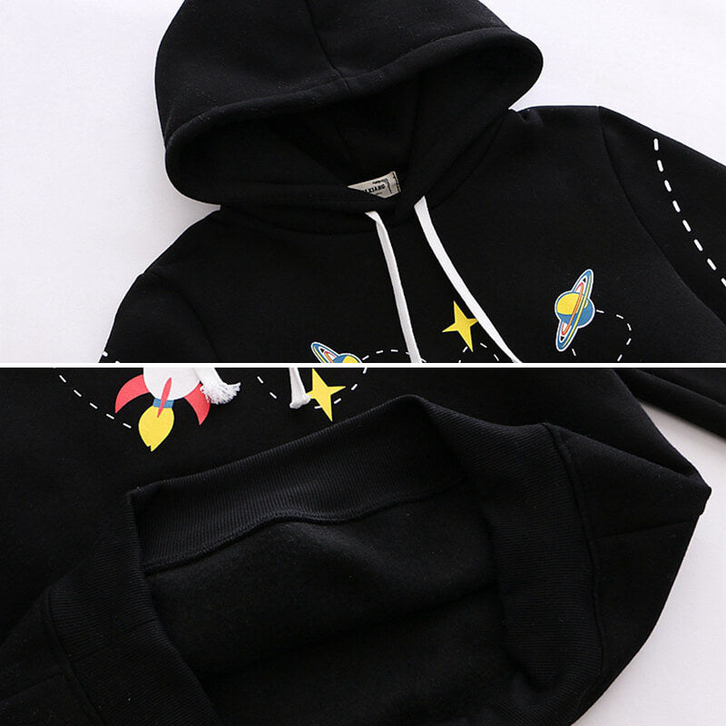 Rocket Planet Space Hoodie SE20683