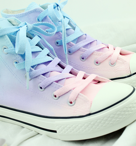 Gradient Canvas Shoes SE7652