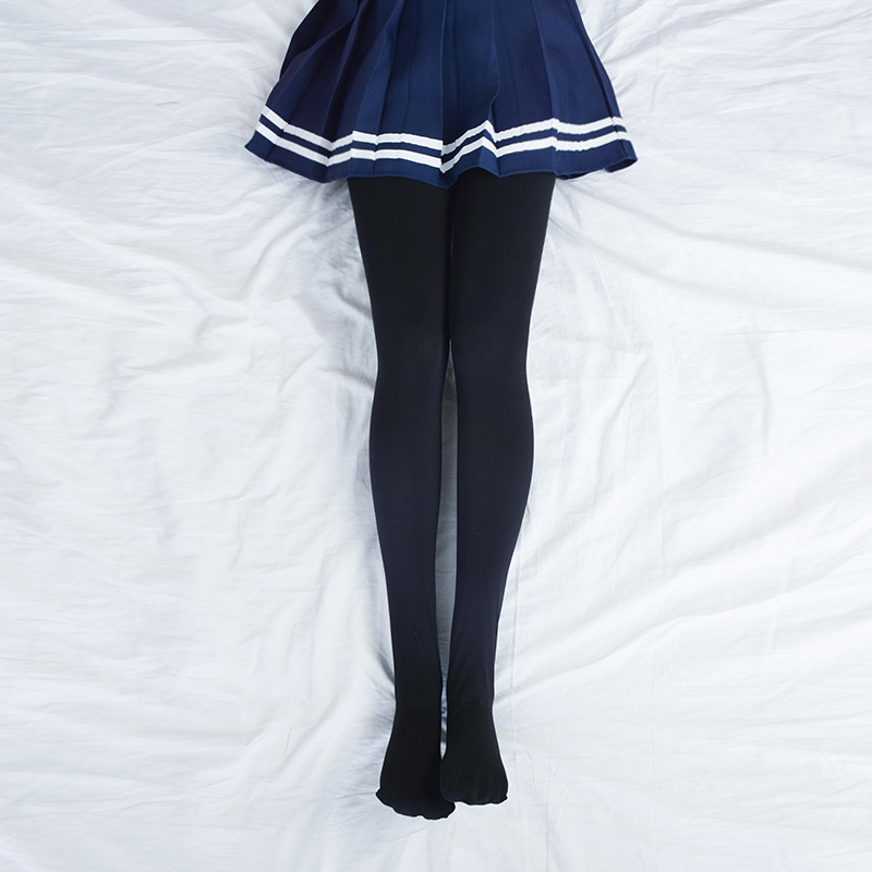 White/black pantyhose SE10392