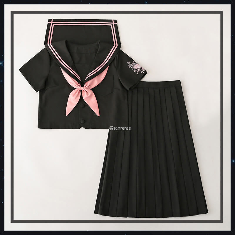 Sakura Fan Bow Sailor Suit SE21362