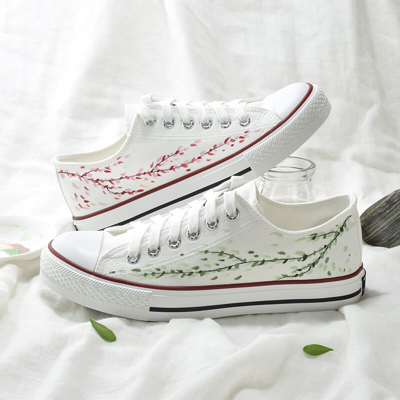 Sakura Hand-painted Shoes SE21673