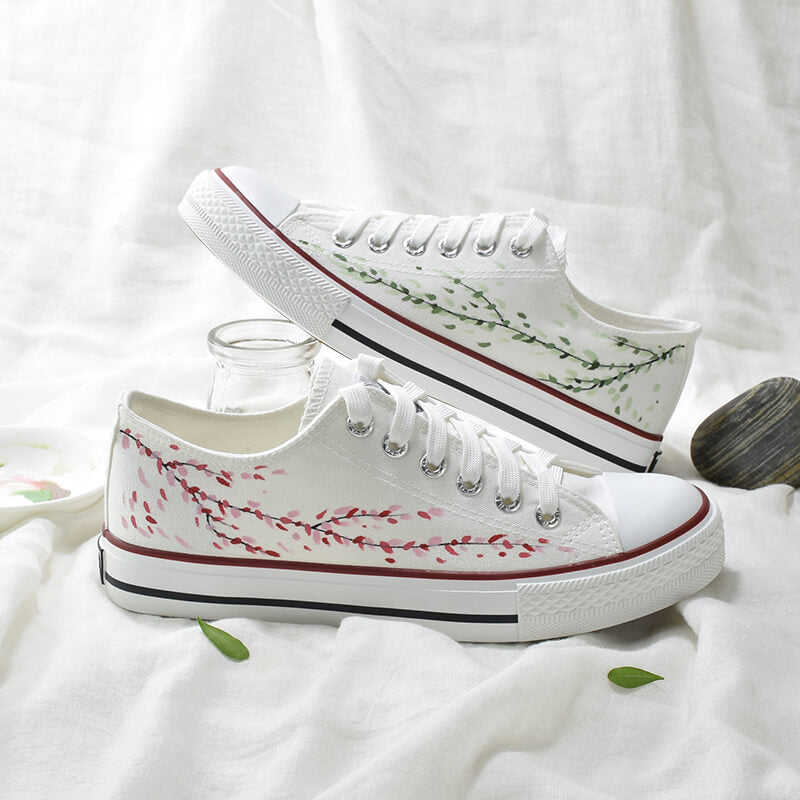 Sakura Hand-painted Shoes SE21673