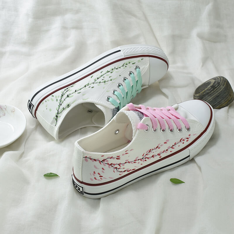 Sakura Hand-painted Shoes SE21673