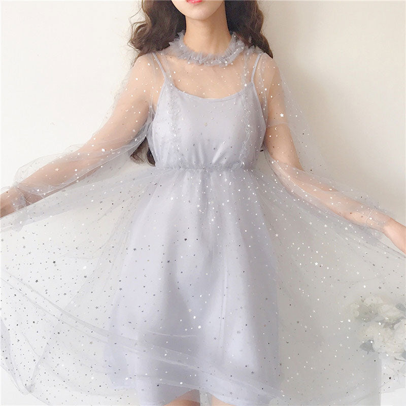 Star Gauze Dress SE11296