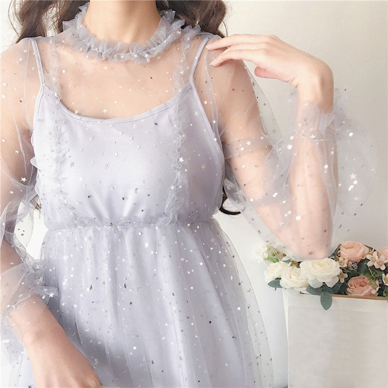 Star Gauze Dress SE11296