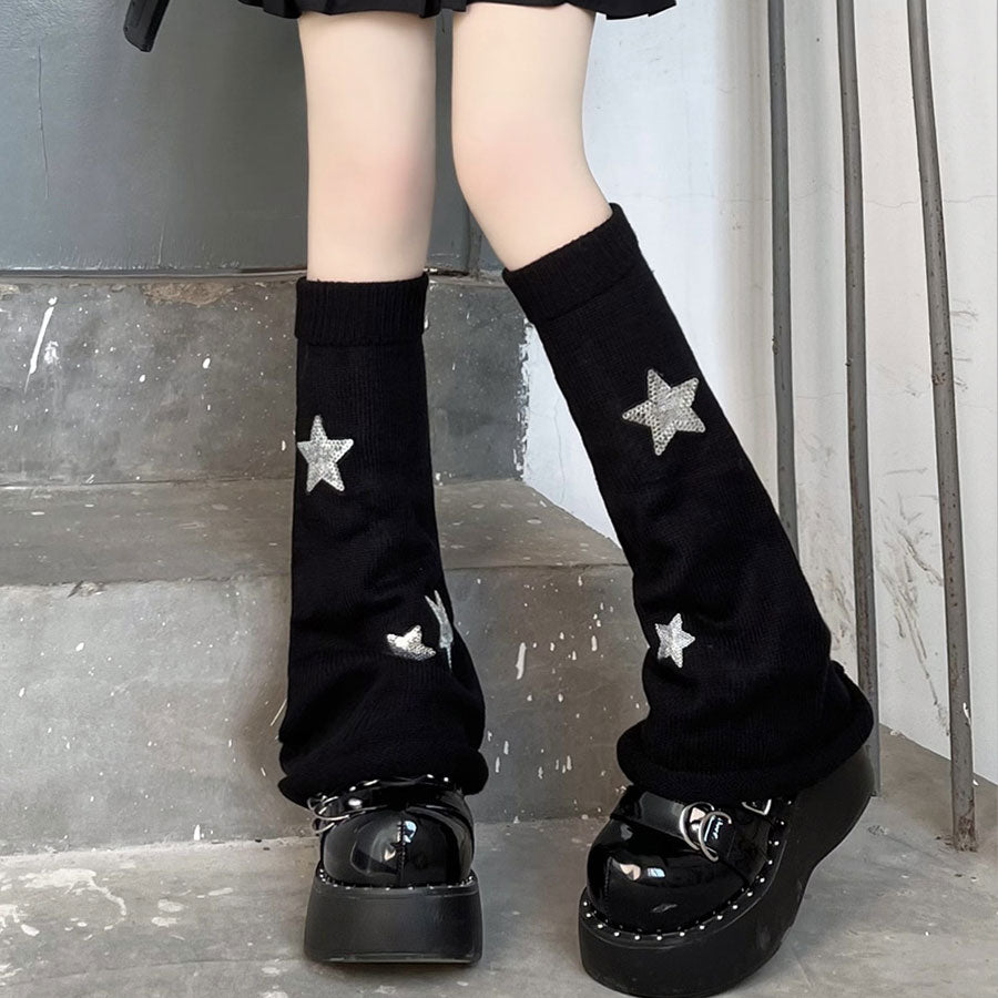 Star Leg Warmers Warm Socks SE22609 – SANRENSE