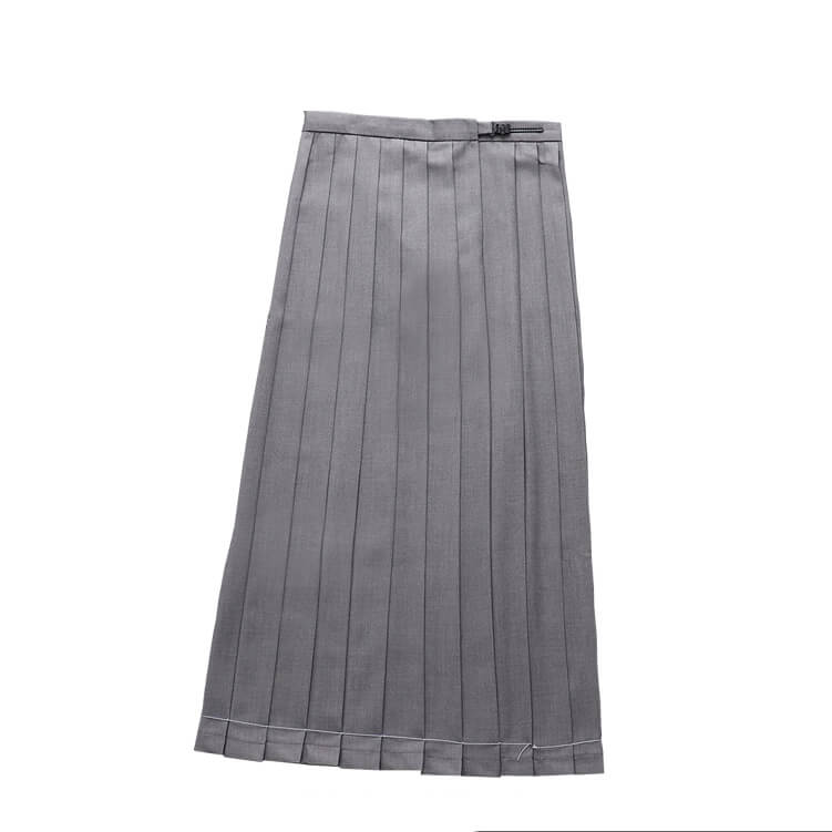 Student Pleated Long Skirt SE21452