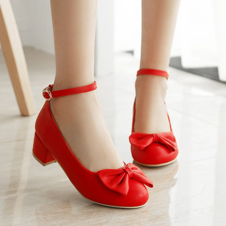 Sweet Lolita Bow Shoes SE22069