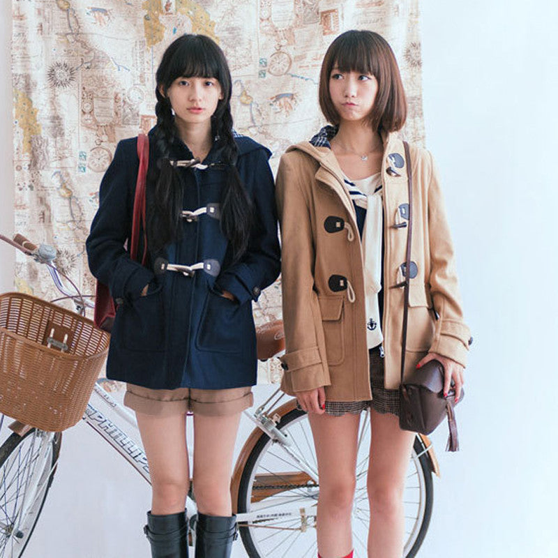 Japanese Uniform Hooded Jacket SE8725