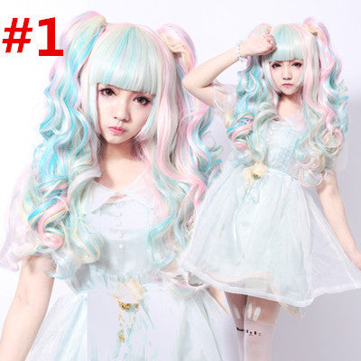 Japanese kawaii cosplay harajuku lolita anime wigs