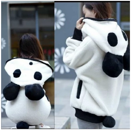 Cute kawaii panda hoodie coat SE10766