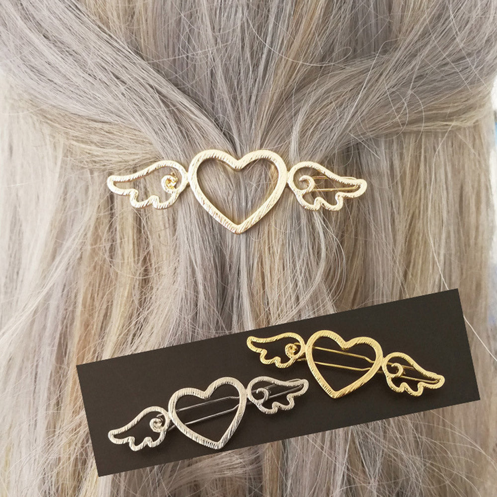 Gold/Silver Wings Hairpin SE10970