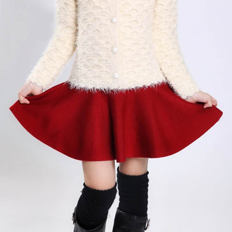 Sweet Knitted Skirt SE11394