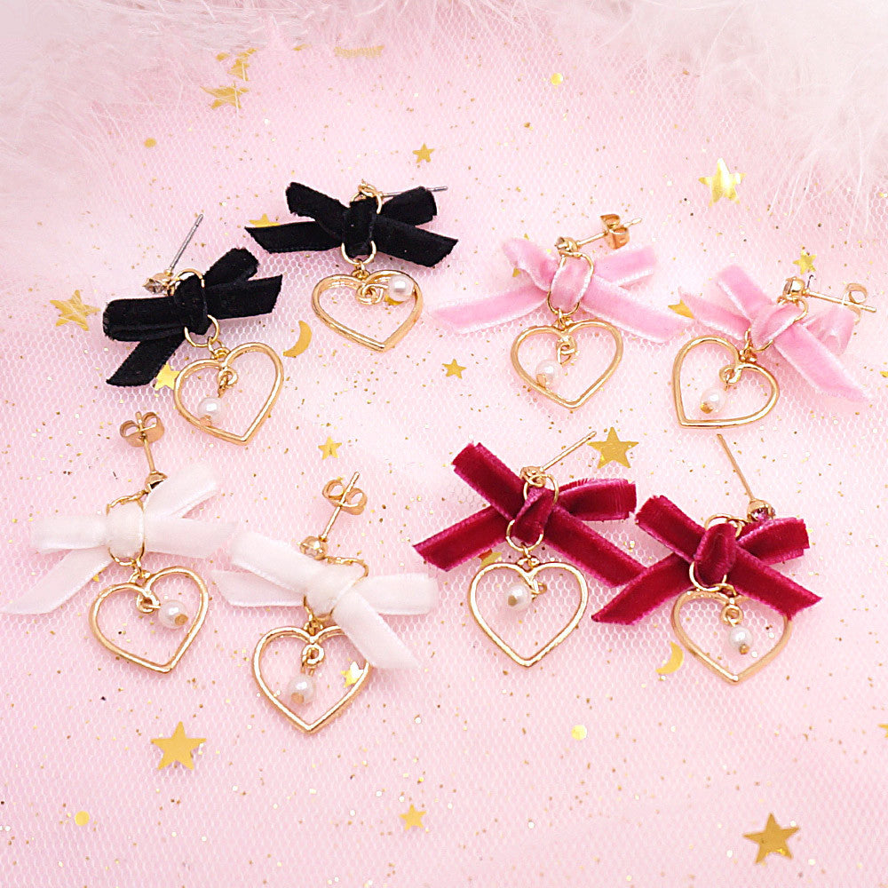 Sweet bowknot earrings SE9910