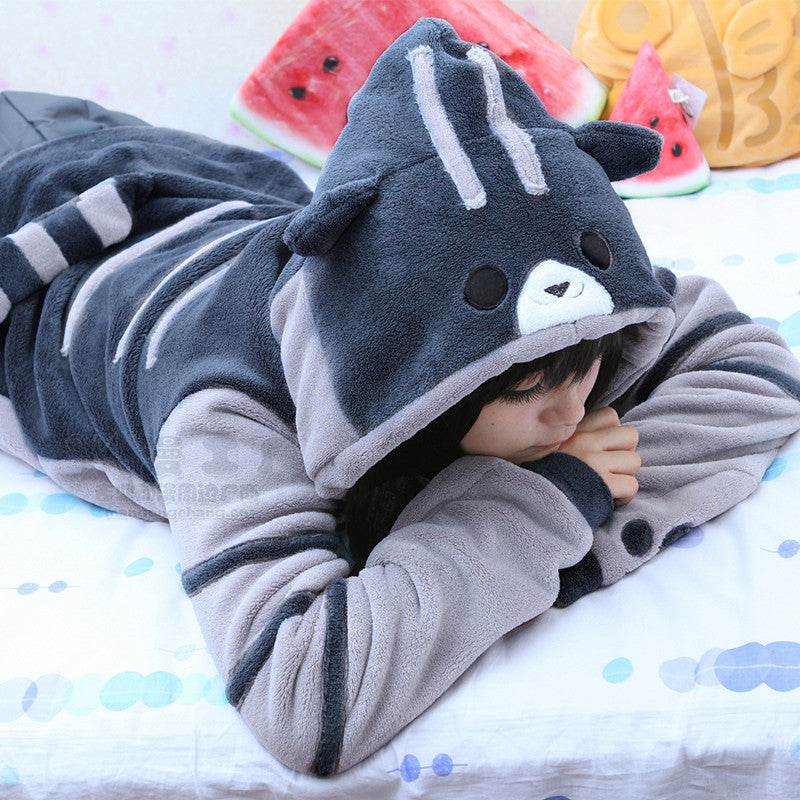Kawaii Cats Flannel Hooded Fleece SE8857