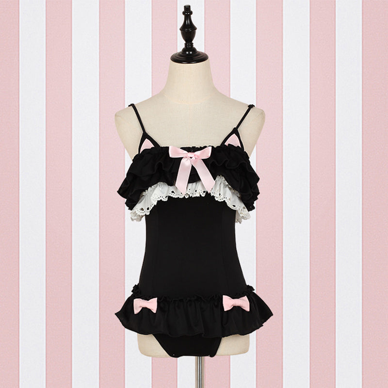 Cat Bunny Bow Swimsuit SE20308