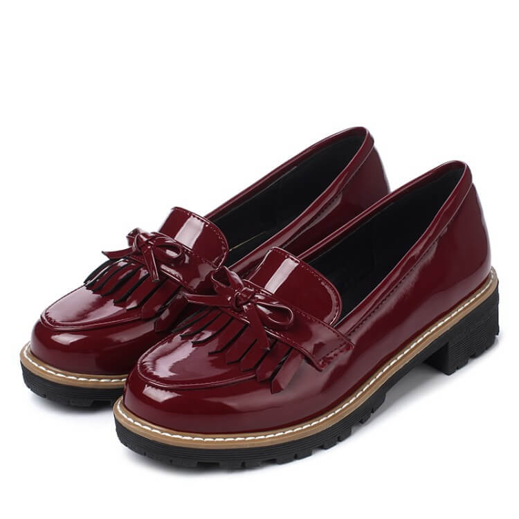Tassel Bow Student Shoes SE21821