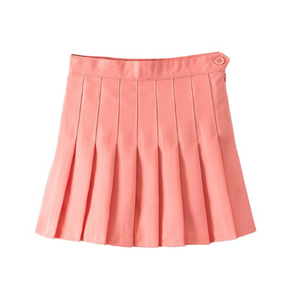 Candy Color Tennis Pleated Skirt SE9185