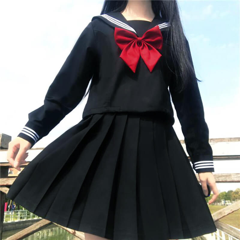 Striped Bow Sailor Suit SE21493