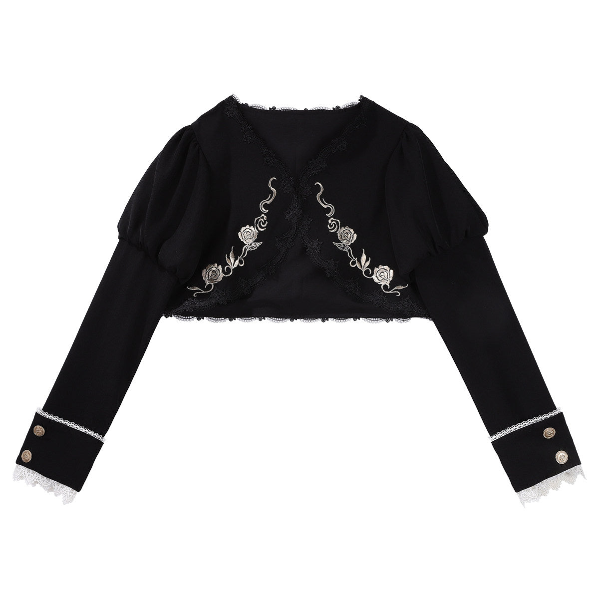 Violin Variation Gothic Lolita CLA Style 3-Piece Set with Embroidered Suspender Dress SE23990