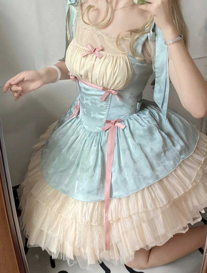 Lolita Lace Bow Dress SE23037