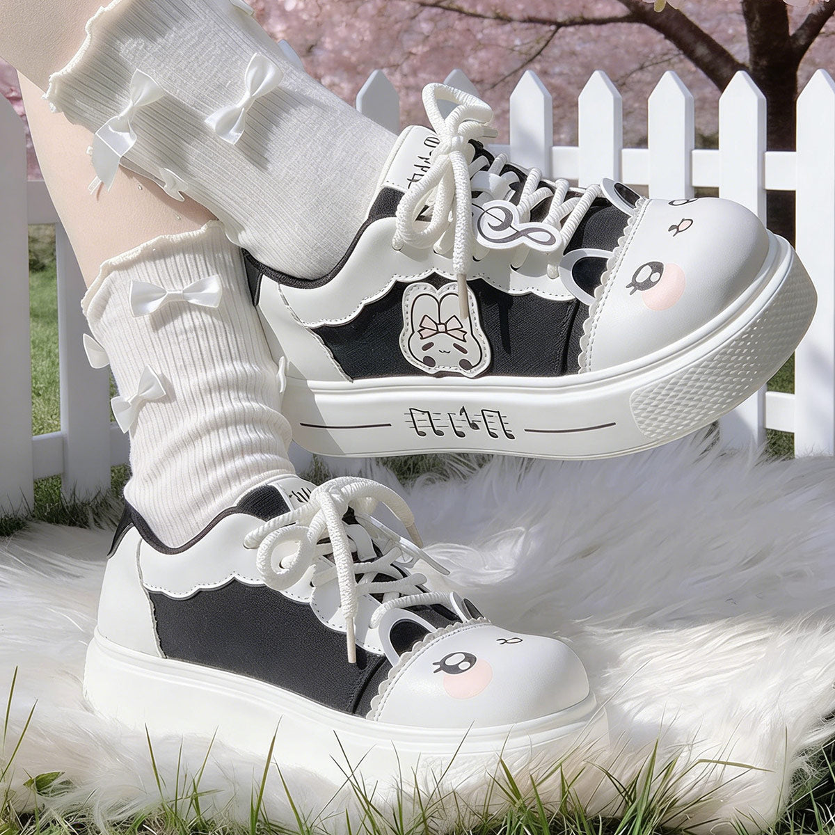 Rabbit Note Canvas Shoes SE23918