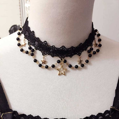 Lace Star Necklace SE23050