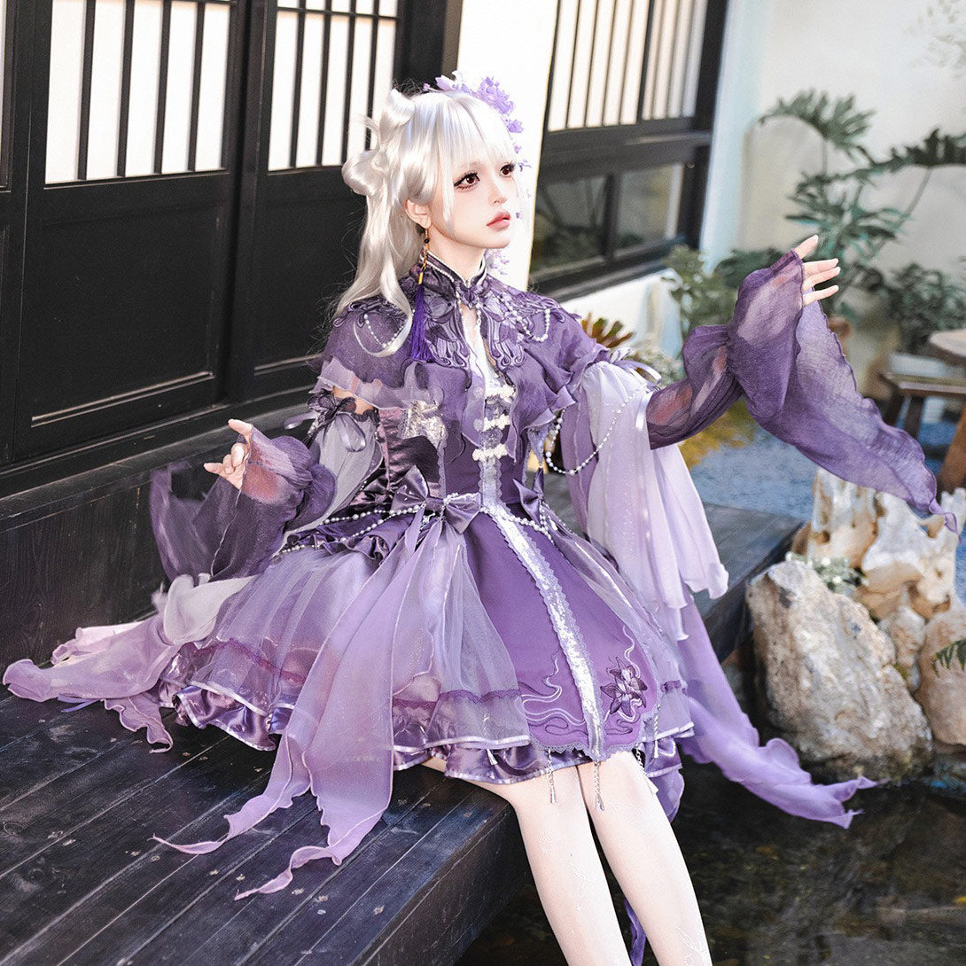 Elegant Gothic Lolita Dress Set SE23984