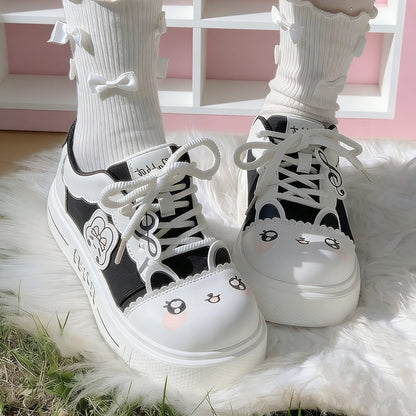 Rabbit Note Canvas Shoes SE23918