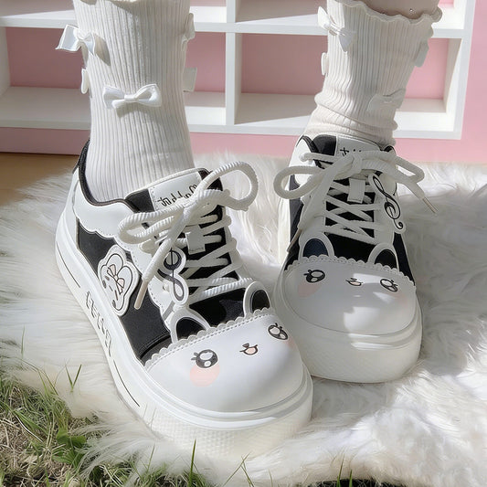 Rabbit Note Canvas Shoes SE23918