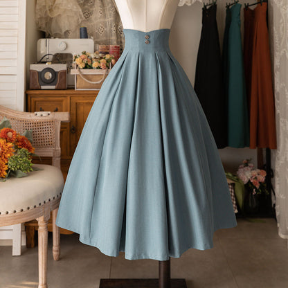 Retro High Waist Skirt SE23106
