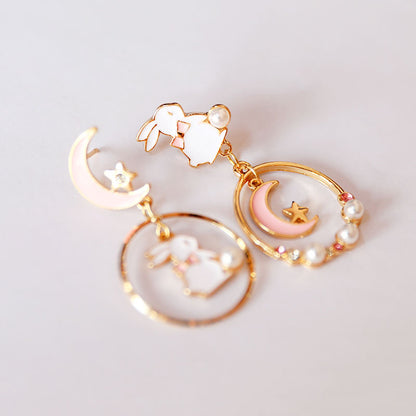 Moon Rabbit Earrings SE23019