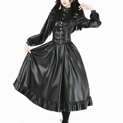 Lolita Black Pu Dress SE23972