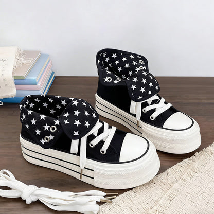 Star Striped Canvas Shoes SE23941