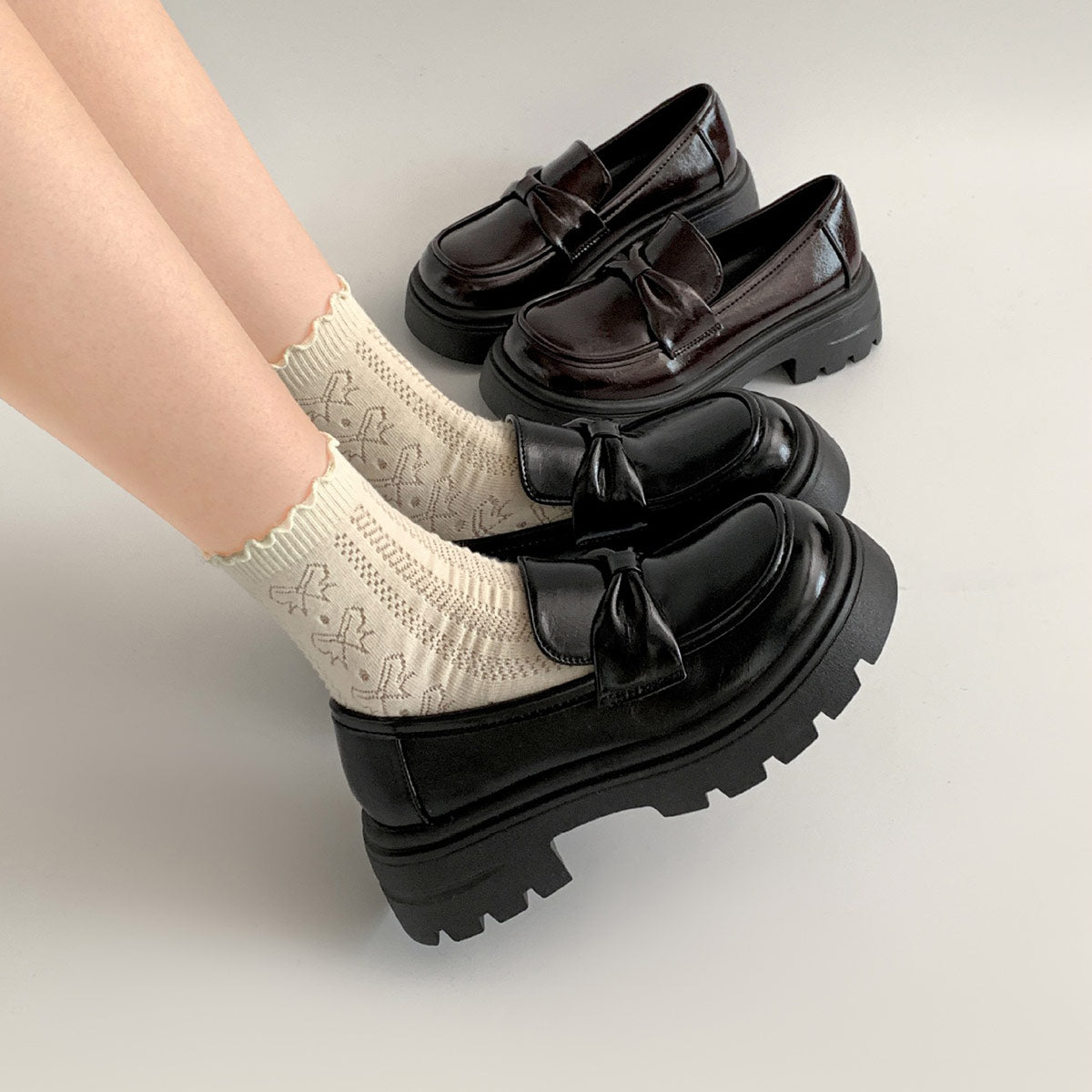 Bow Platform Shoes SE23759