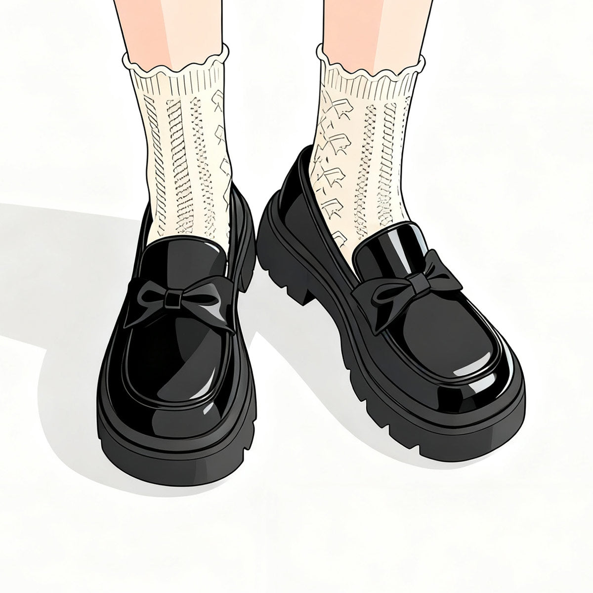 Bow Platform Shoes SE23759