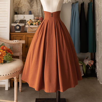 Retro High Waist Skirt SE23106